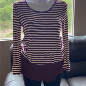 Stylish stripped long sleeve